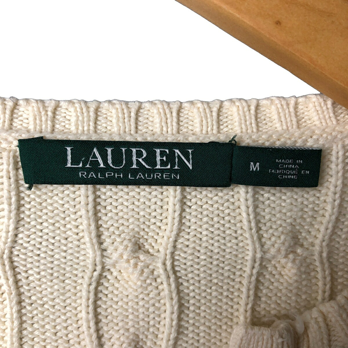 Ralph Lauren/ラルフローレン LAUREN ローレン コットンニットセーター