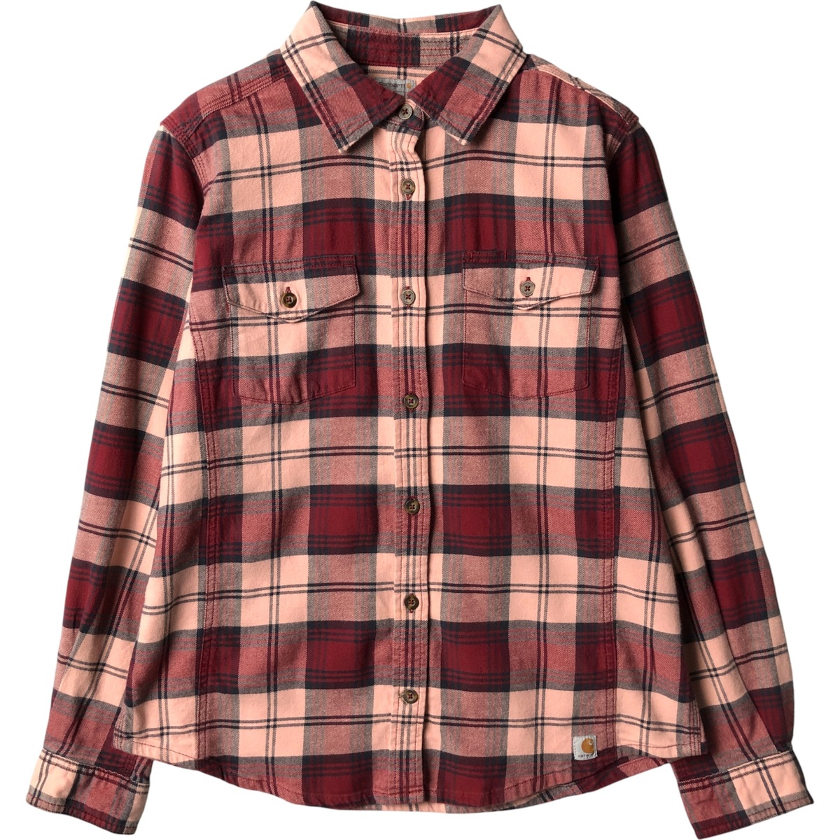 Carhartt/カーハート 長袖 コットンチェックシャツ