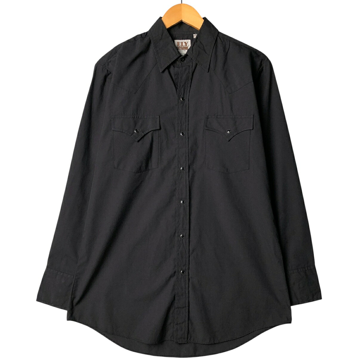 ELY CATTLEMAN 長袖 ウエスタンシャツ