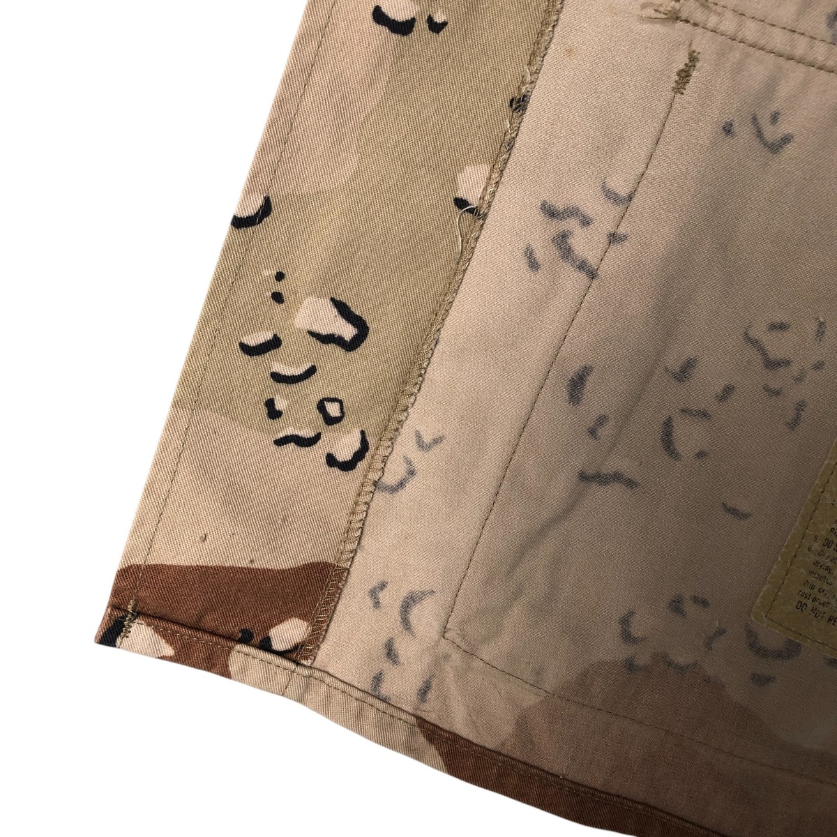COAT DESERT CAMOUFLAGE PATTERN COMBAT B.D.U ミリタリージャケット
