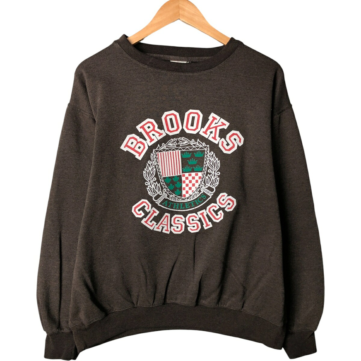Brooks/ブルックス プリントスウェットシャツ トレーナー