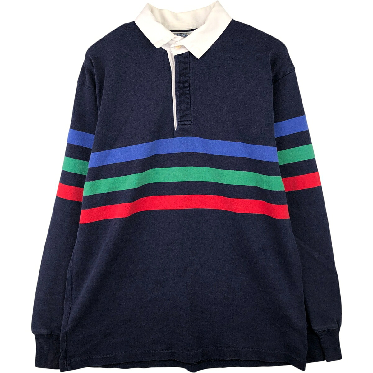 LANDS' END/ランズエンド 長袖 ラガーシャツ