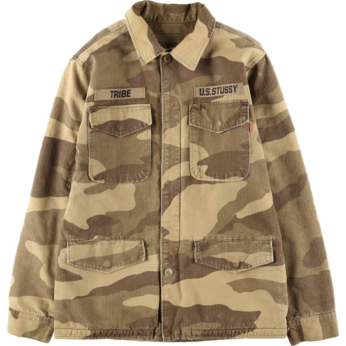 STUSSY/ステューシー ミリタリー HBTジャケット