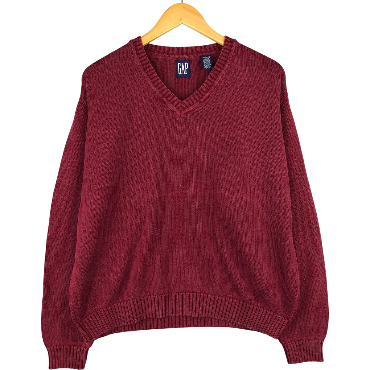 GAP/ギャップ オールドギャップ Vネック コットンニットセーター
