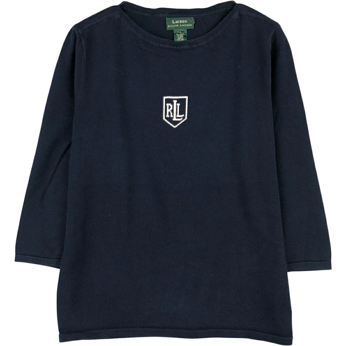 Ralph Lauren/ラルフローレン LAUREN ローレン コットンニットセーター