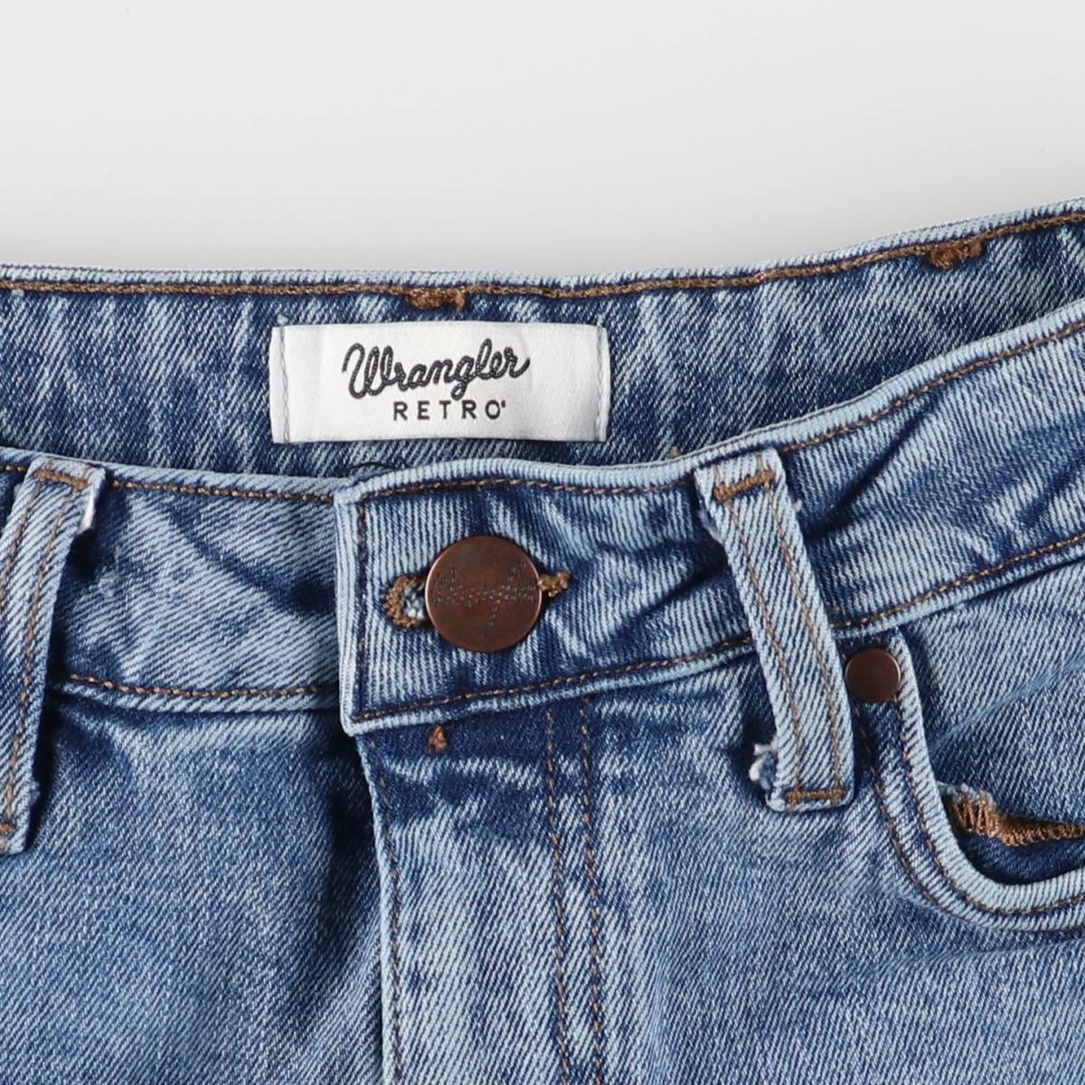 Wrangler/ラングラー RETRO HIGH RISE BOOT ブーツカットデニムパンツ