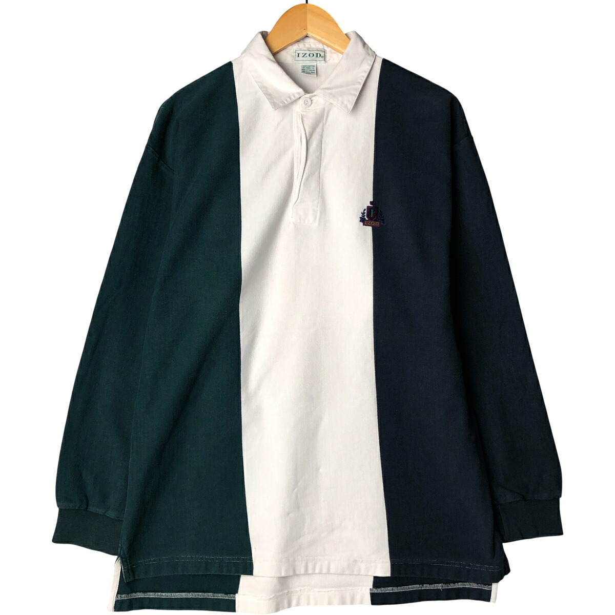 IZOD 長袖 ラガーシャツ