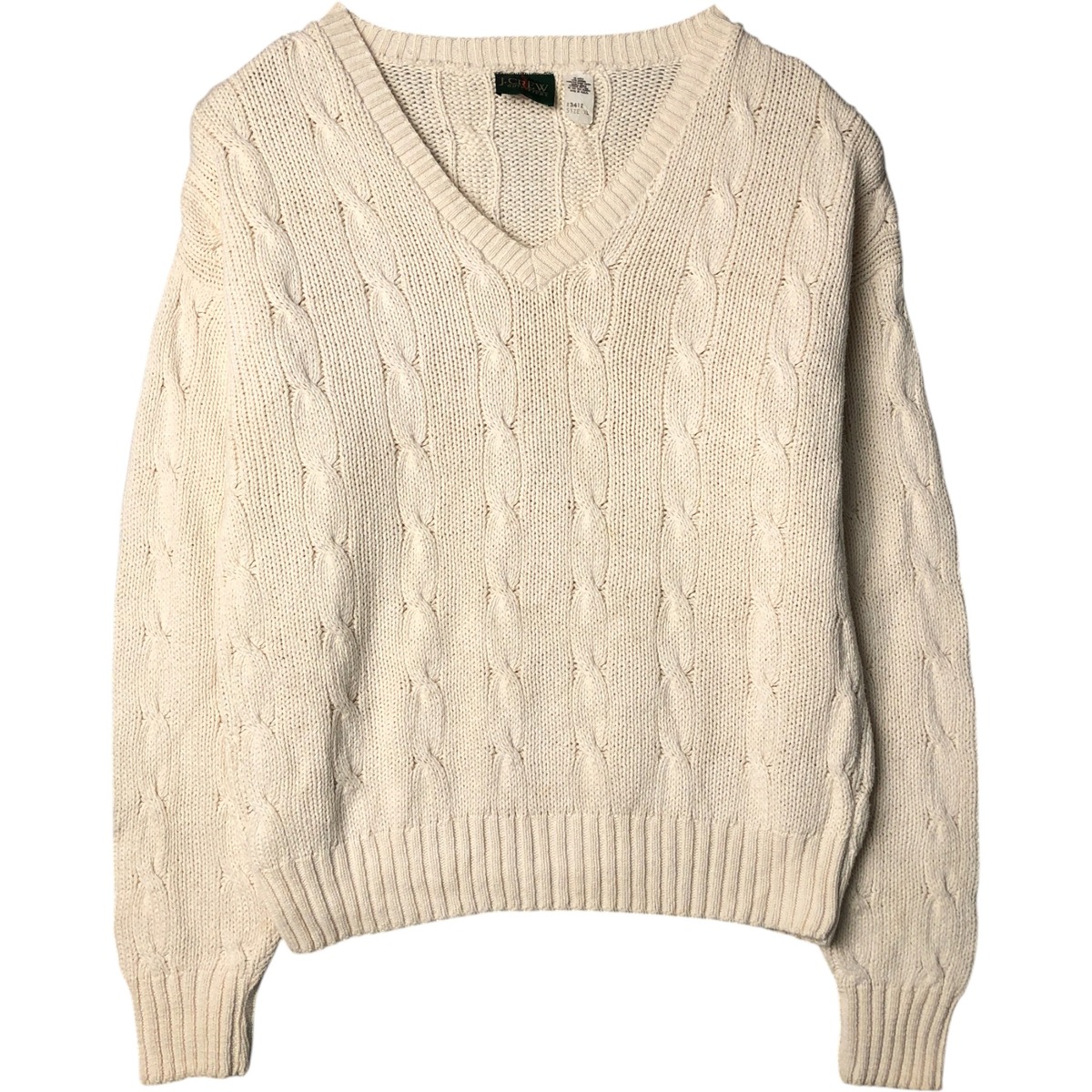 J.Crew/ジェイクルー Vネック コットンニットセーター
