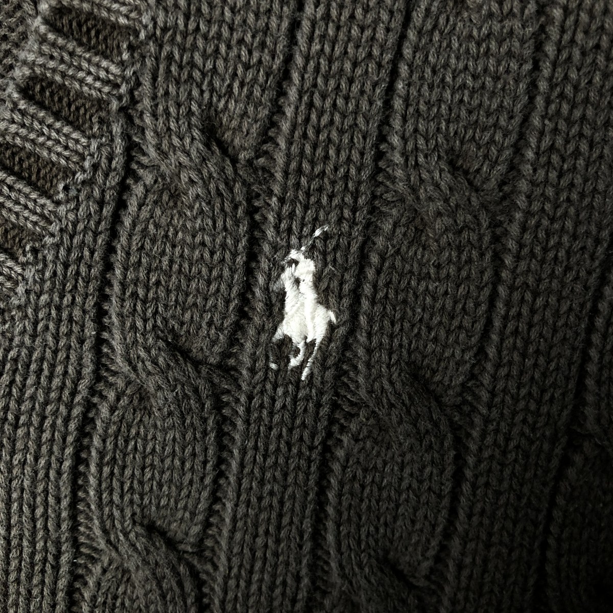 Ralph Lauren/ラルフローレン RALPH LAUREN SPORT Vネック コットンニットセーター
