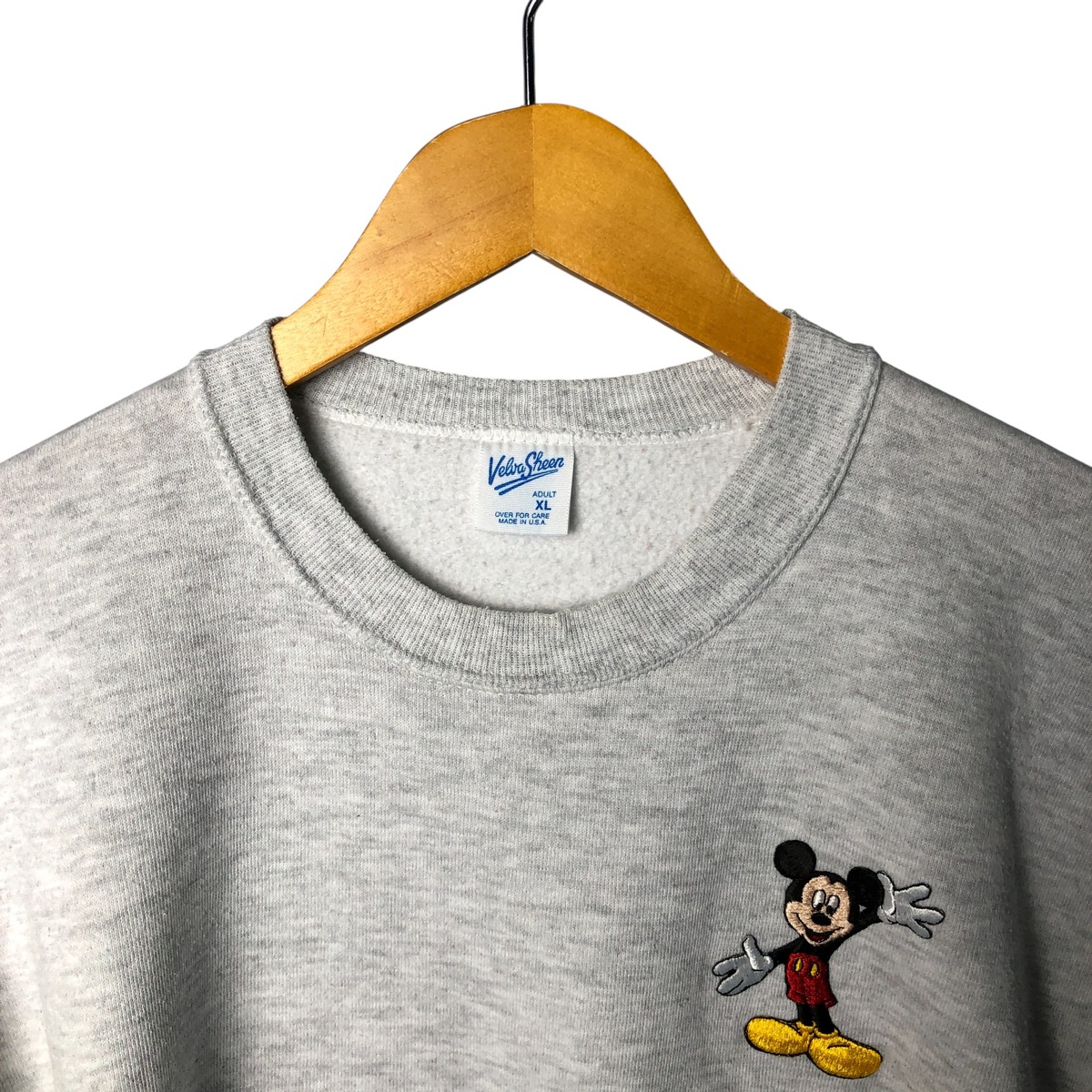 VELVA SHEEN/ベルバシーン MICKEY MOUSE ミッキーマウス GOOFY グーフィー キャラクタースウェットシャツ トレーナー