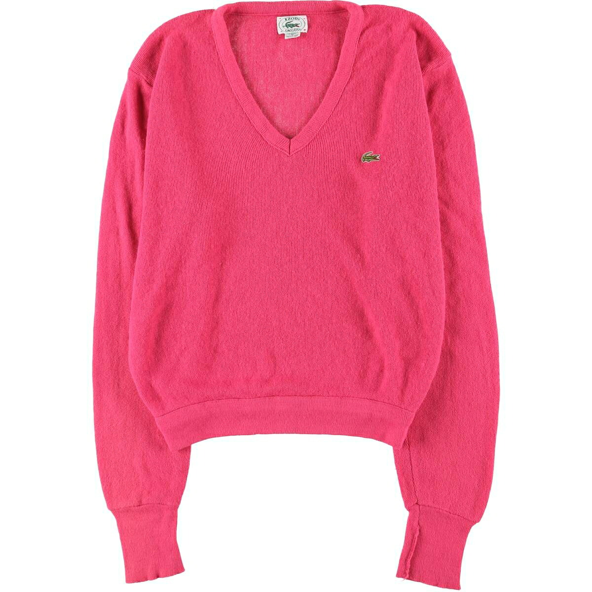 LACOSTE/ラコステ IZOD Vネック アクリルニットセーター