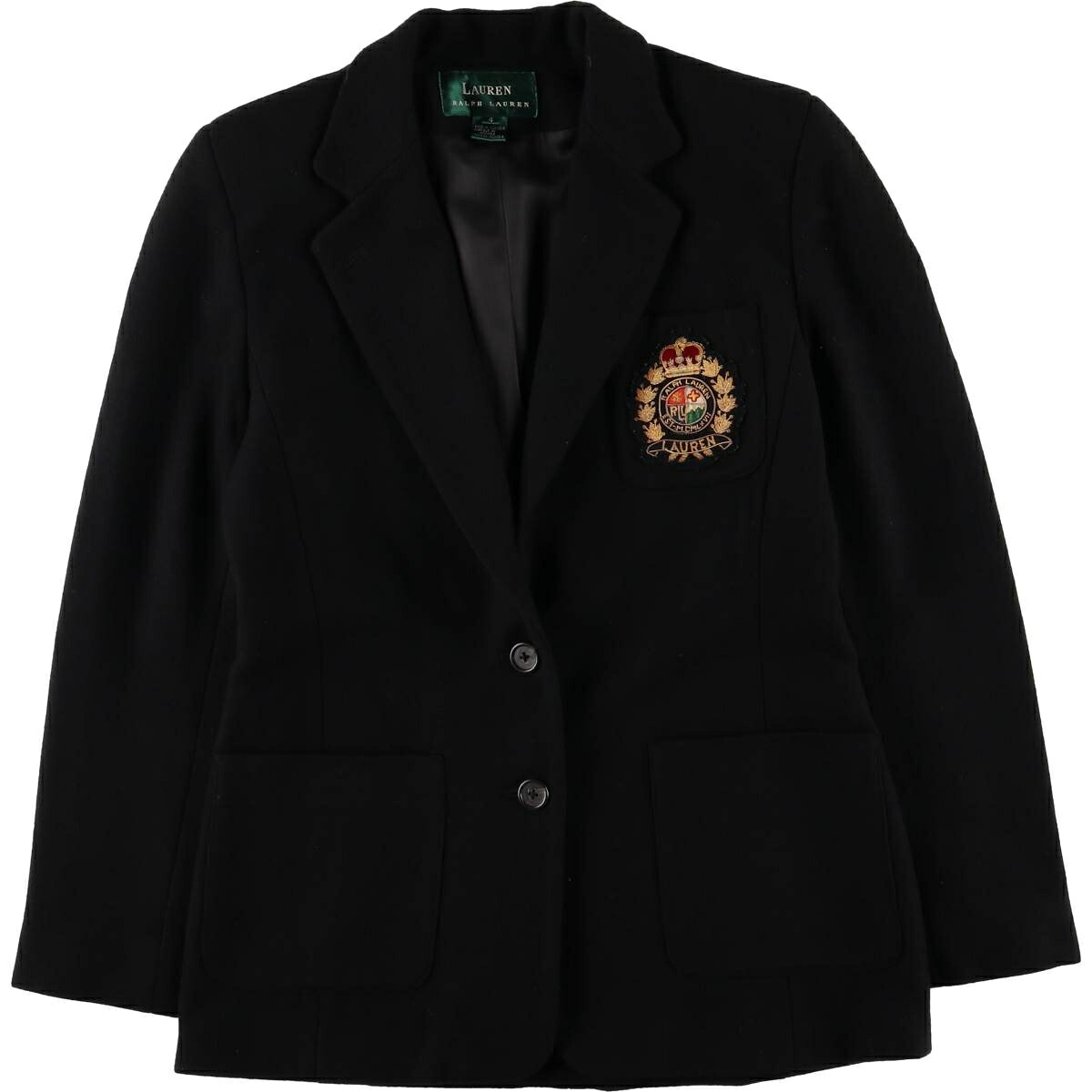 Ralph Lauren/ラルフローレン LAUREN ローレン ウールテーラードジャケット