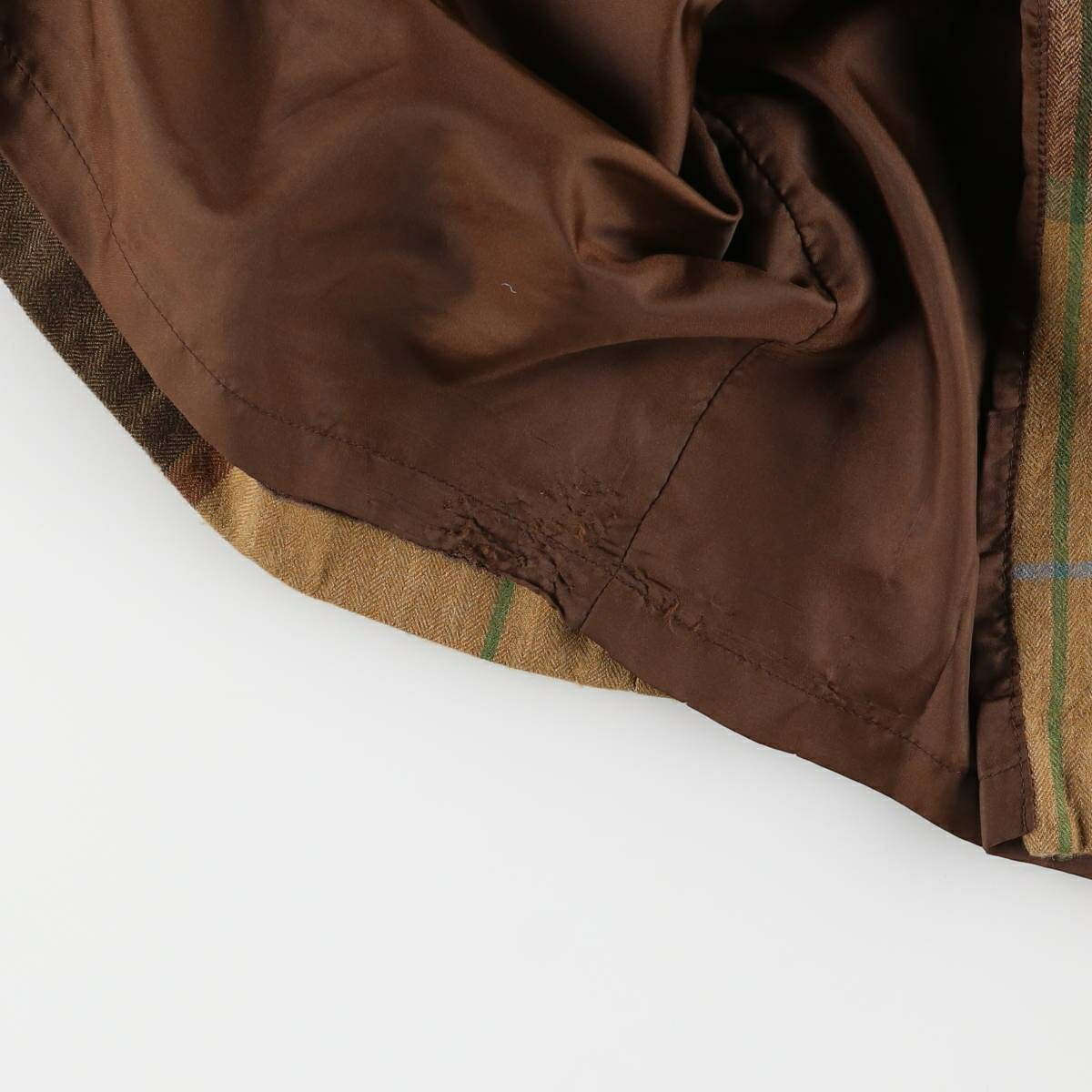 TALBOTS ウール ハーフ丈 ラップ 巻きスカート