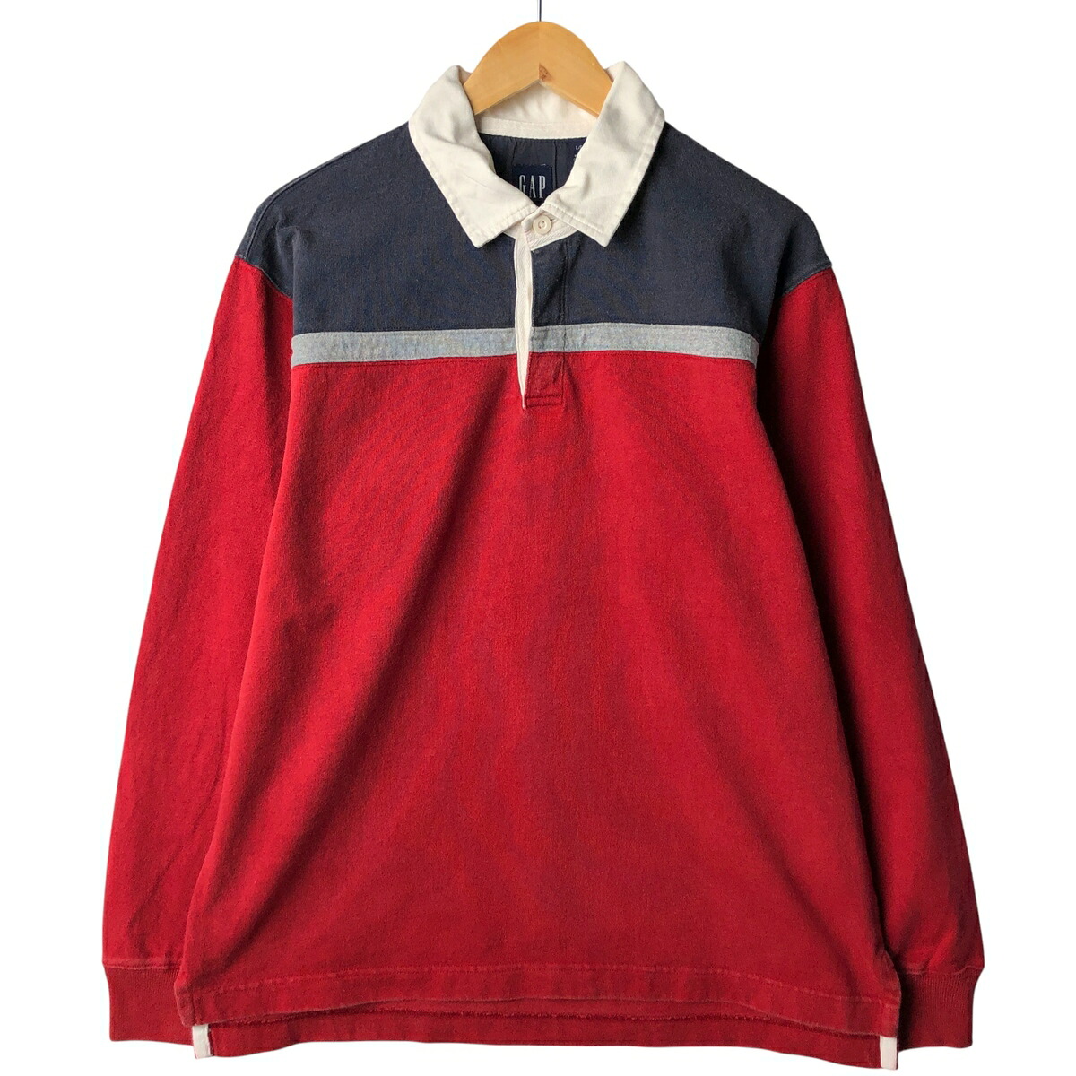 GAP/ギャップ オールドギャップ 長袖 ラガーシャツ