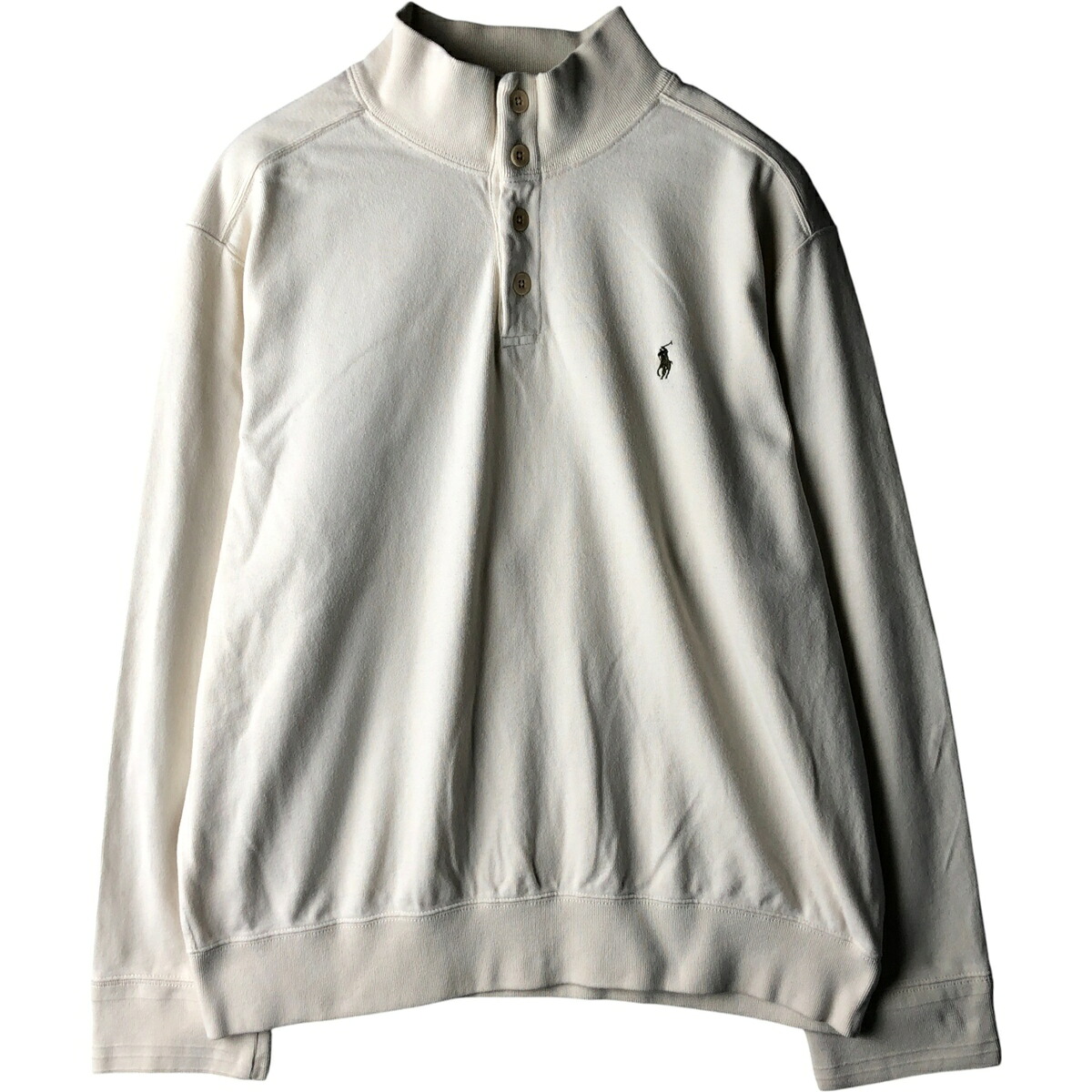 Ralph Lauren/ラルフローレン POLO by Ralph Lauren ハーフボタン スウェットシャツ トレーナー