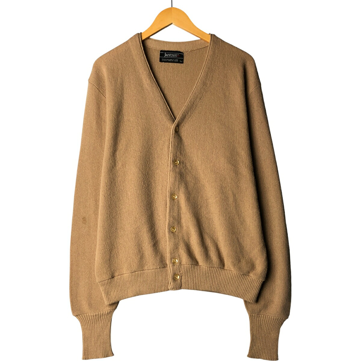 Jantzen/ジャンセン アクリルニットカーディガン