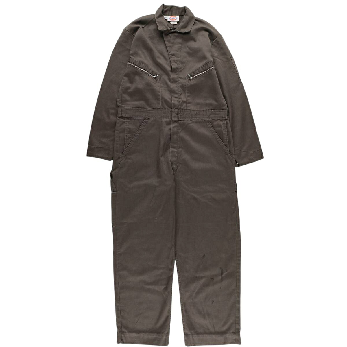 Dickies/ディッキーズ プリントタグ 長袖 オールインワン つなぎ