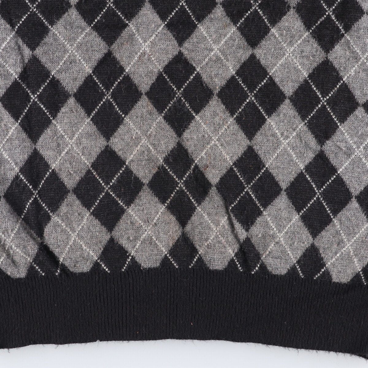 Briardiff Vネック アクリルニットベスト