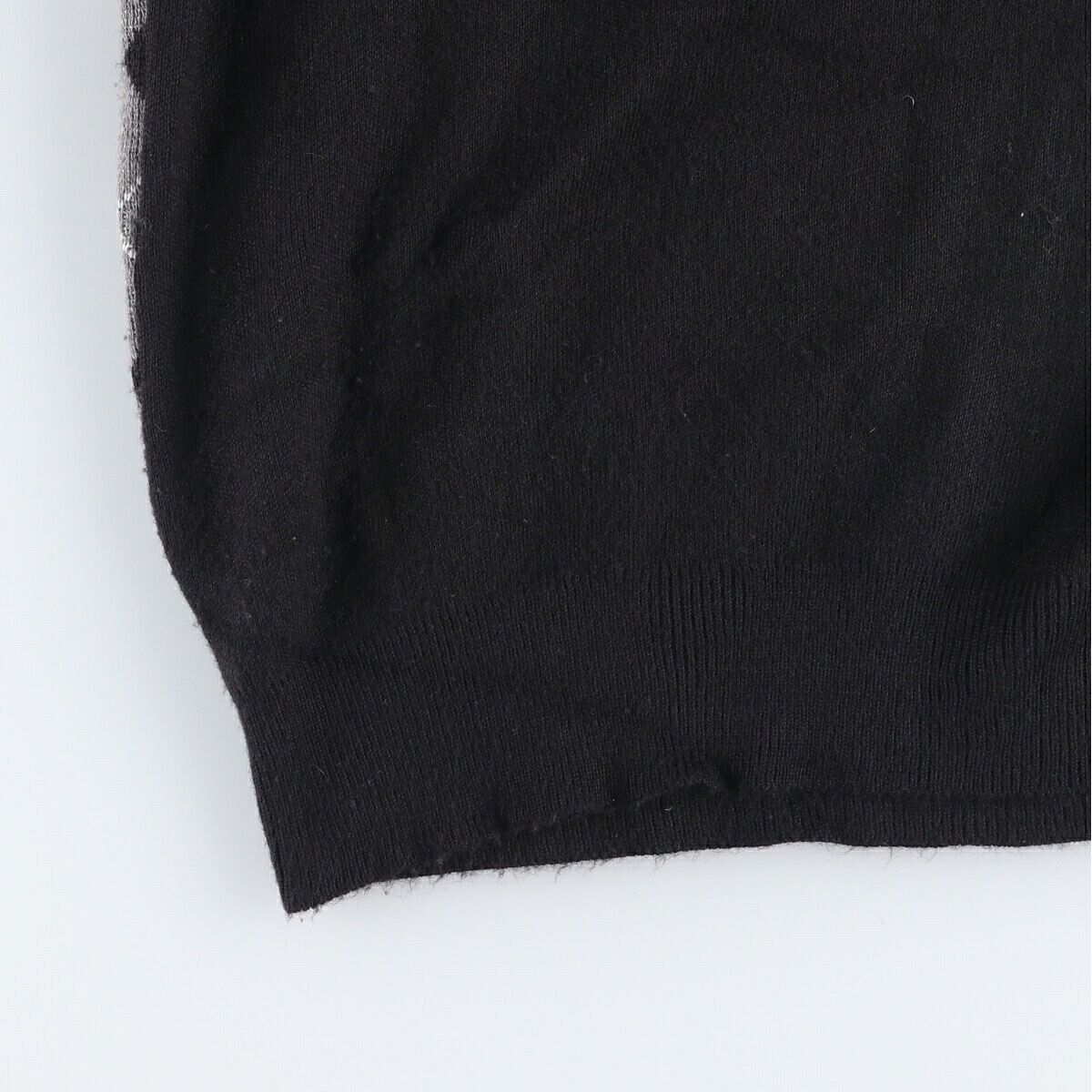 Briardiff Vネック アクリルニットベスト