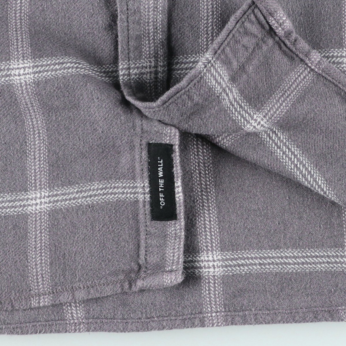 VANS/バンズ TAILORED FIT 長袖 フランネルチェックシャツ