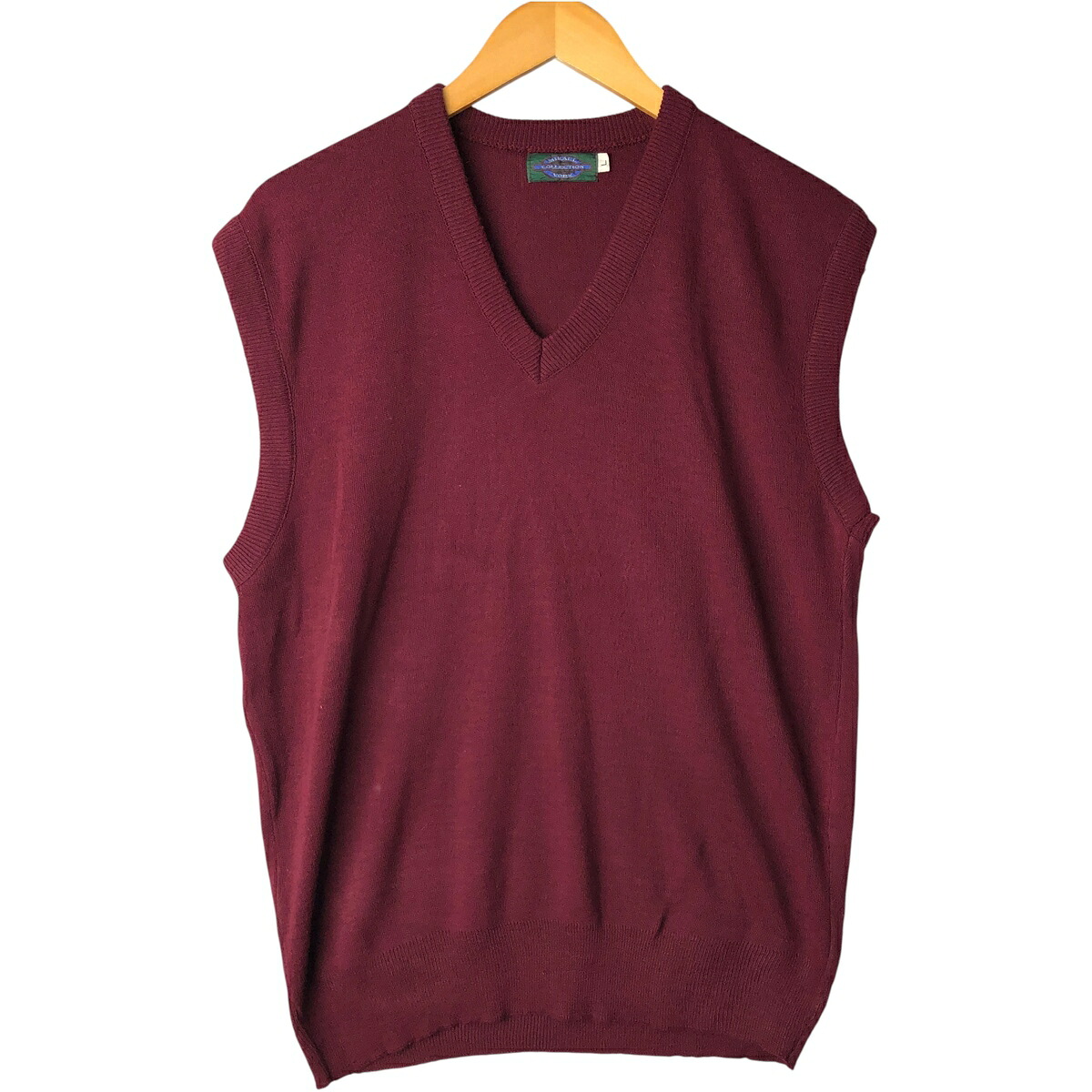 MIKAEL COLLECTION YORK Vネック アクリルニットベスト