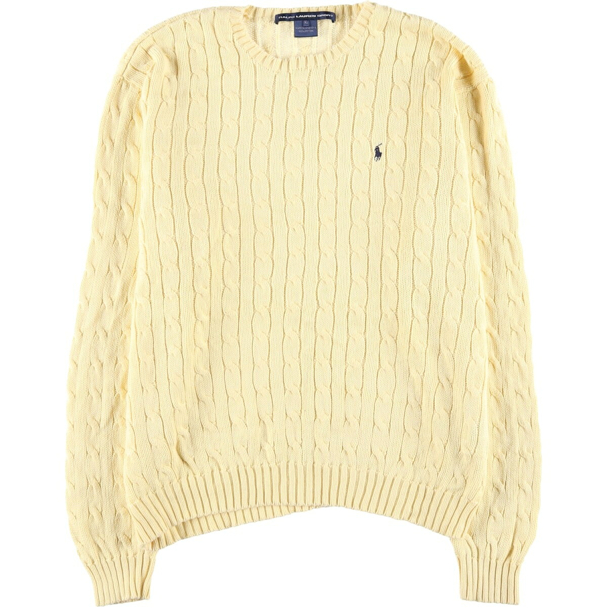 Ralph Lauren/ラルフローレン RALPH LAUREN SPORT コットンニットセーター