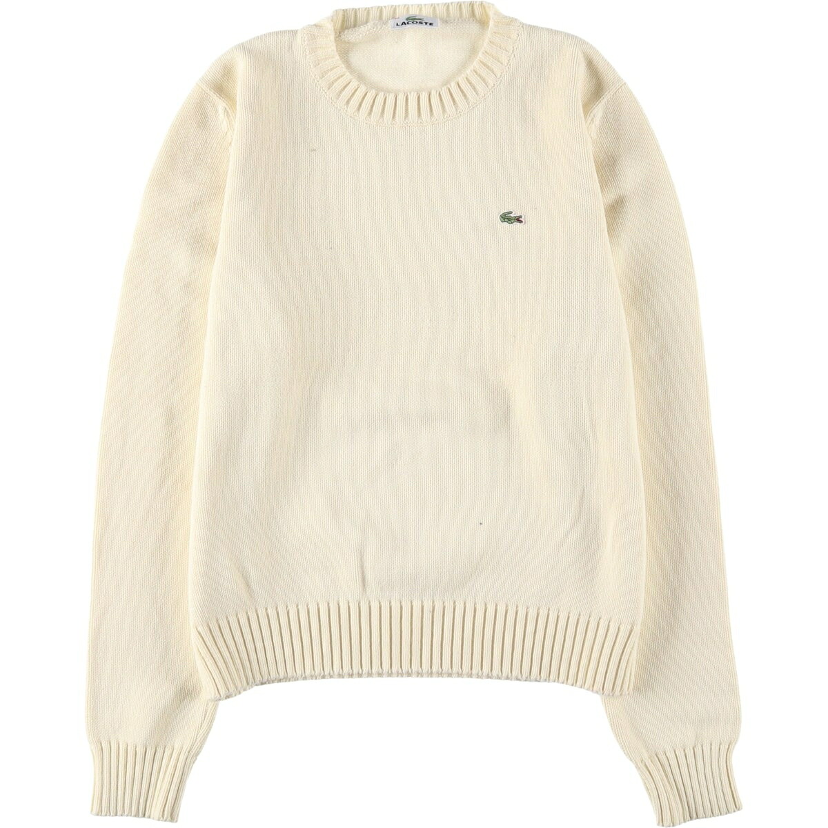 LACOSTE/ラコステ コットンニットセーター