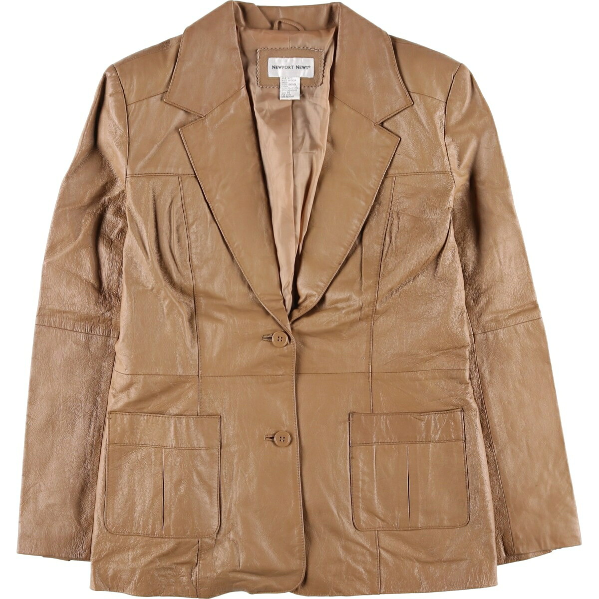 NEWPOST NEWS レザージャケット