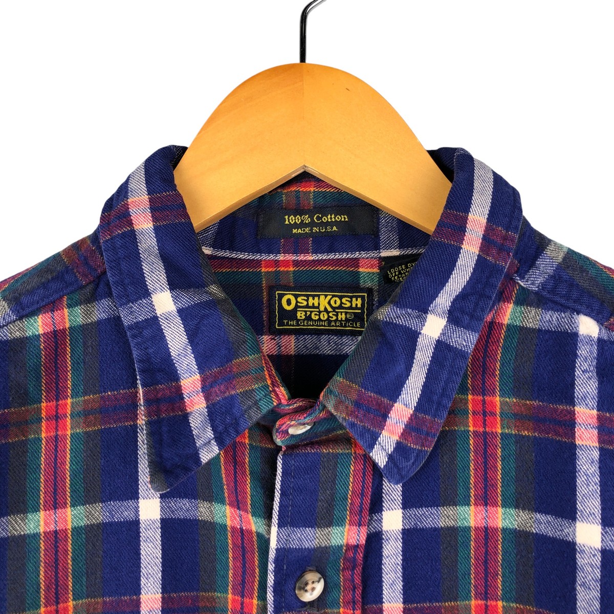 Osh kosh/オシュコシュ 長袖 ライトネルチェックシャツ