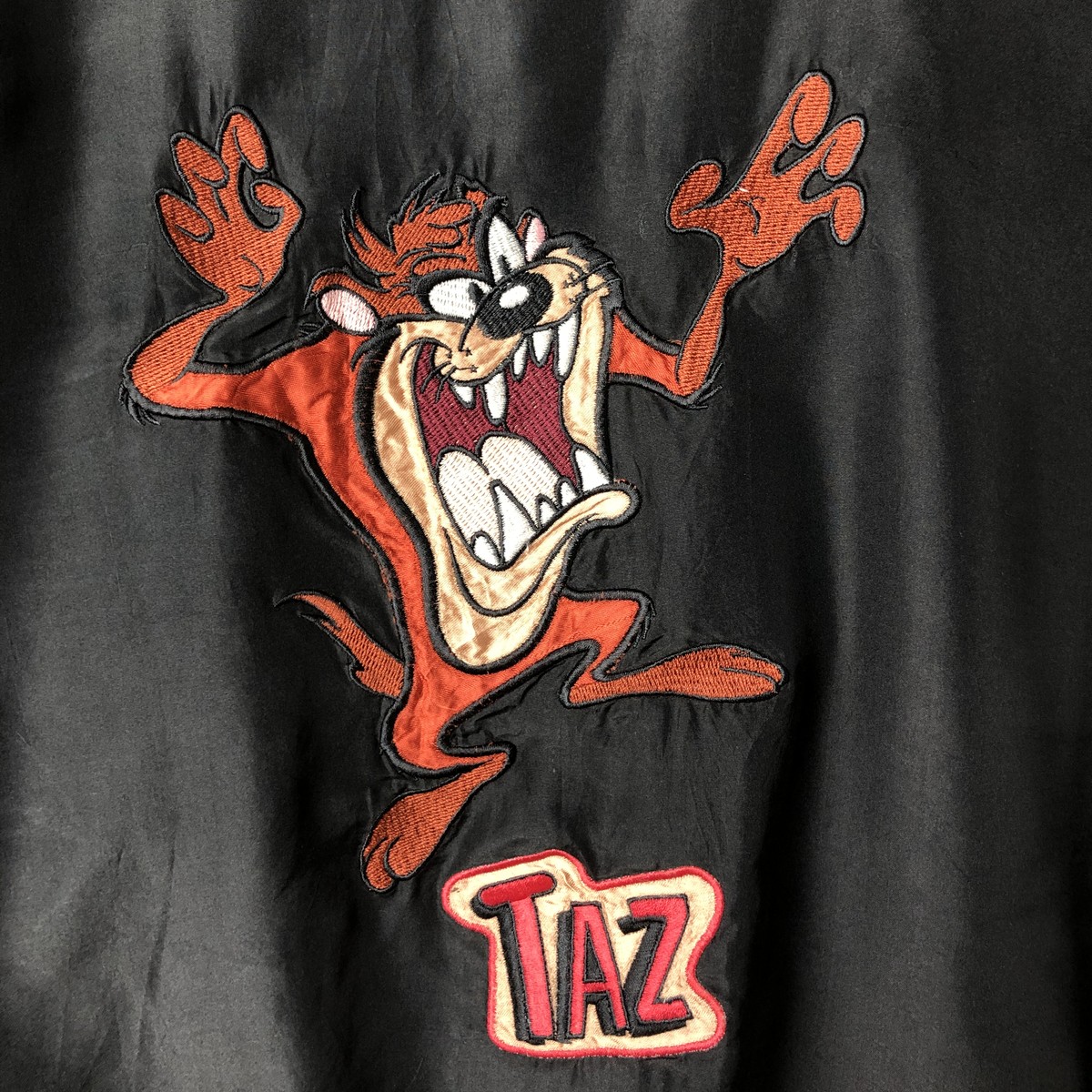 AMERICAN CHARACTERS LOONEY TUNES ルーニーテューンズ タズマニアンデビル シルクブルゾン