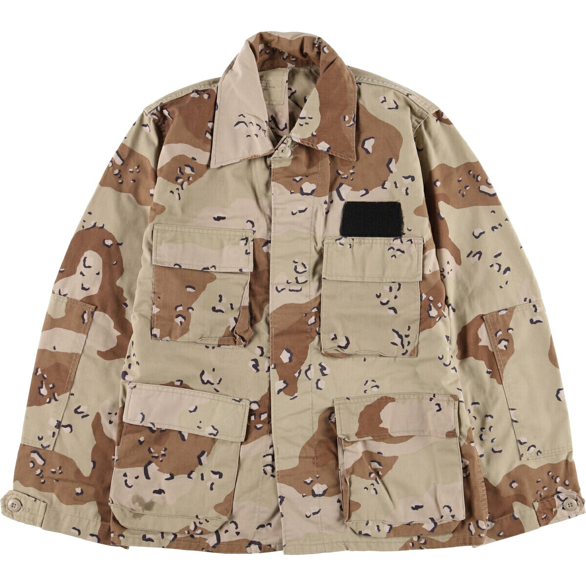 COAT, CAMOUFLAGE PATTERN: DESERT B.D.U ミリタリージャケット