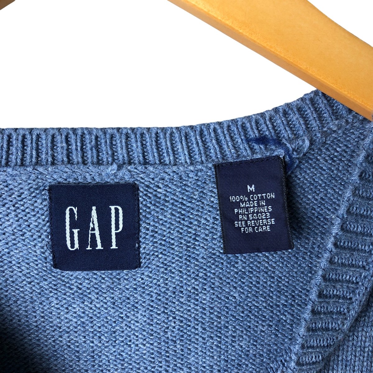 GAP/ギャップ オールドギャップ Vネック コットンニットベスト