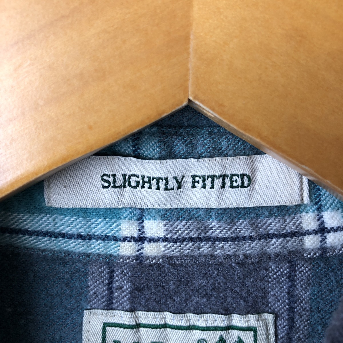 L.L.Bean/エルエルビーン SLIGHTLY FITTED 長袖 ボタンダウン フランネルチェックシャツ
