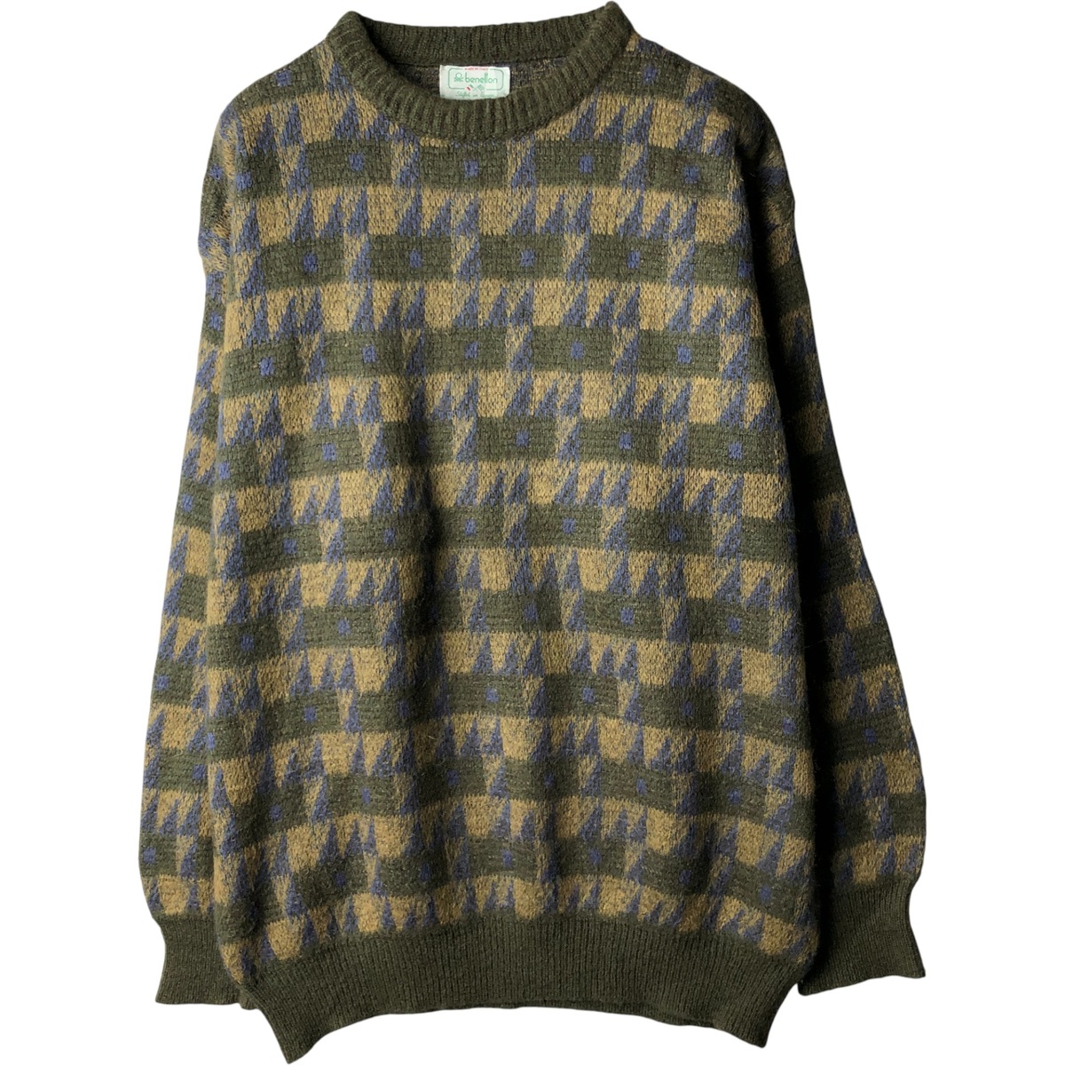 UNITED COLORS OF BENETTON/ベネトン アクリルニットセーター