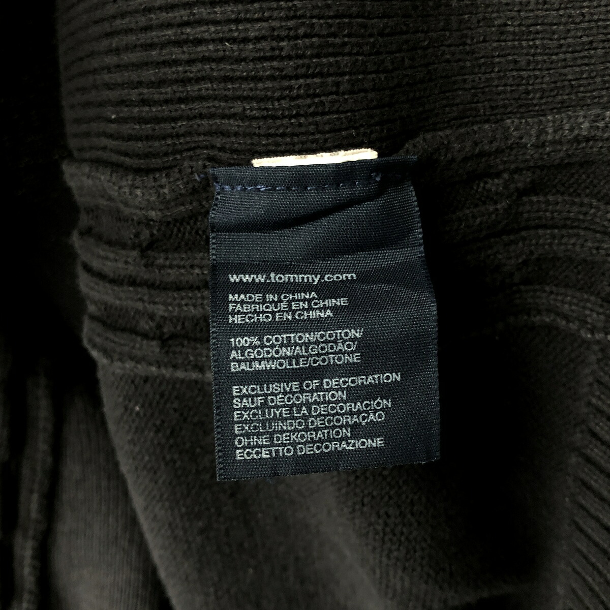 TOMMY HILFIGER/トミーヒルフィガー ドライバーズニットセーター
