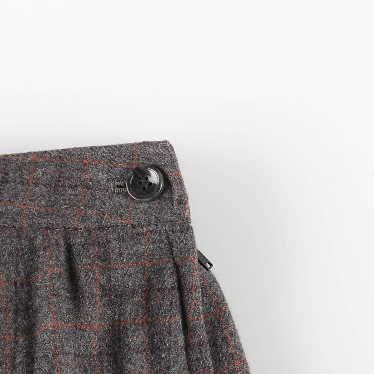 J.Crew/ジェイクルー ウール プリーツ ミニスカート