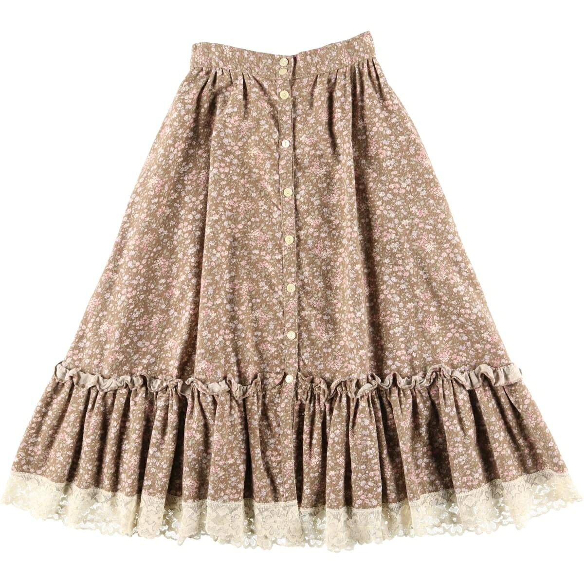 GUNNE SAX/ガンネサックス GUNNIES ガニーズ コットン ハーフ丈 フレアスカート