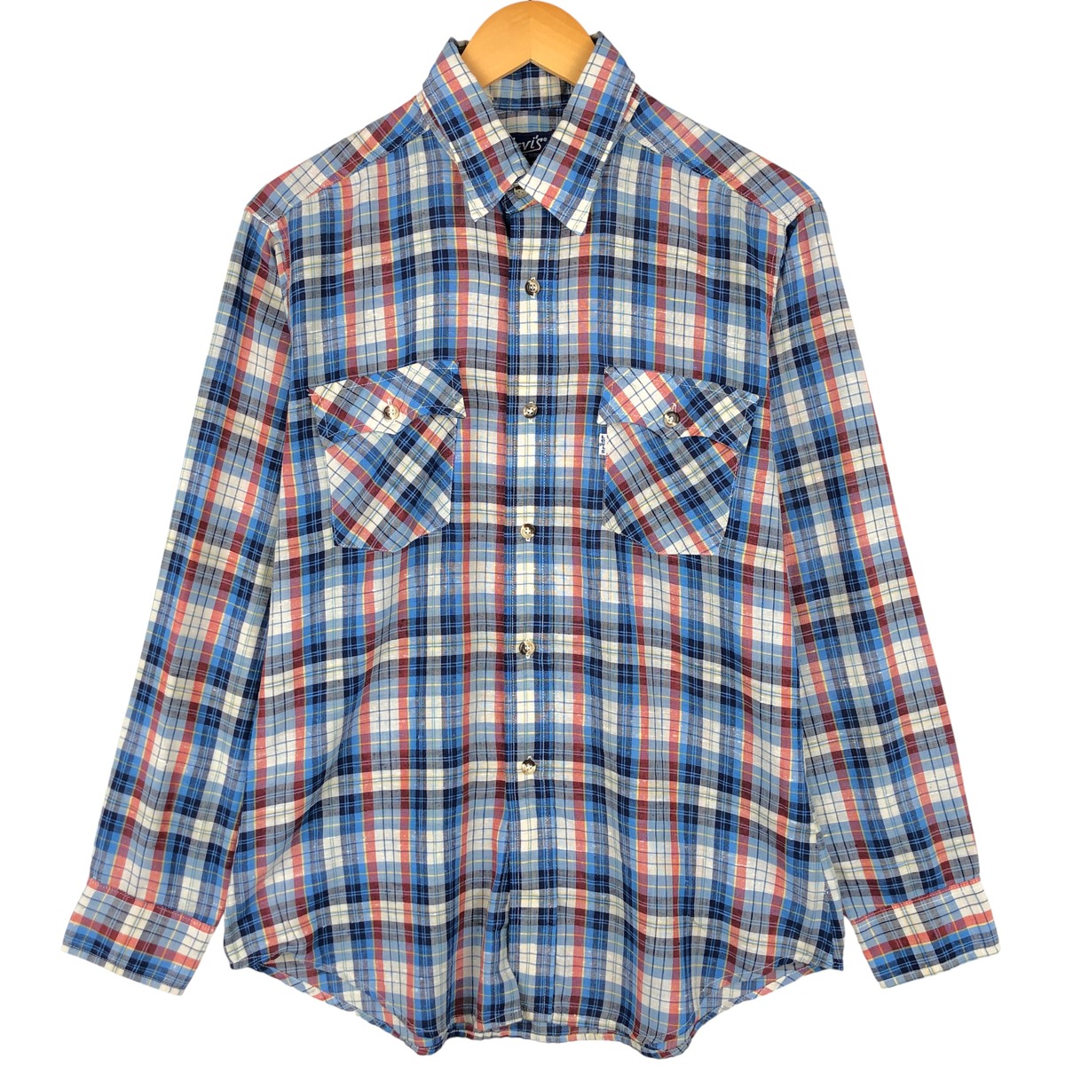 Levi's/リーバイス REGULAR FIT 長袖 コットンチェックシャツ