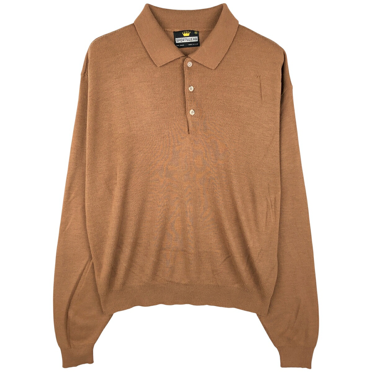 SPORT WEAR ポロニットセーター