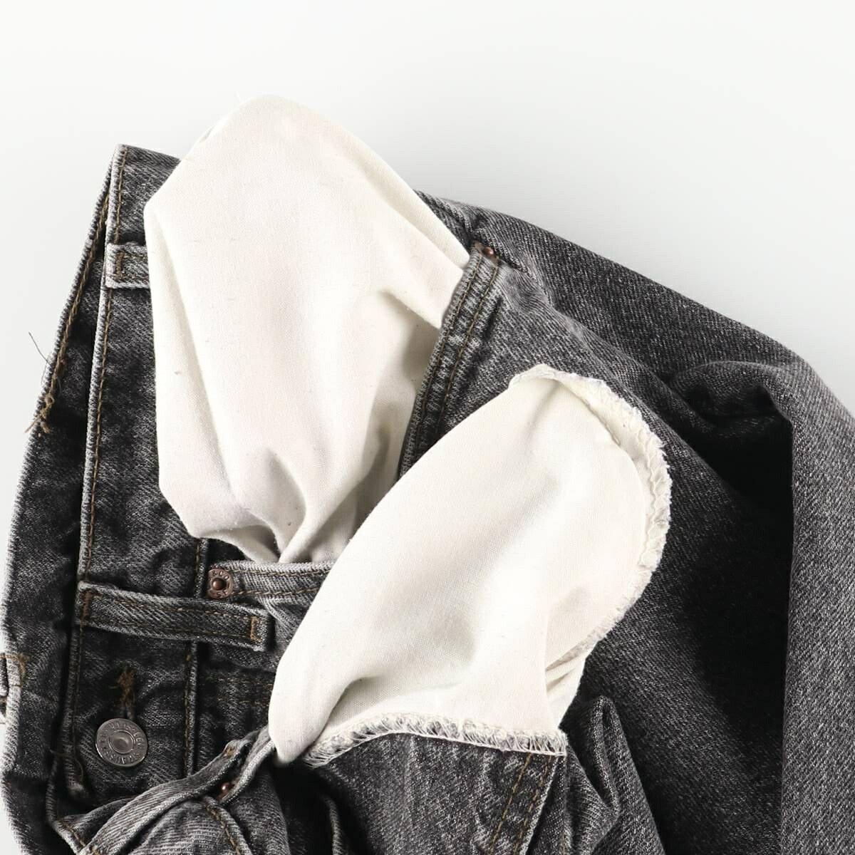 Levi's/リーバイス ブラックデニム フレアカットデニムパンツ