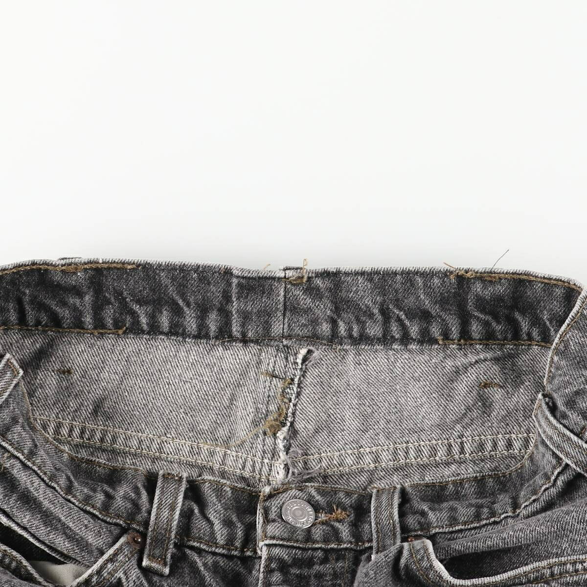 Levi's/リーバイス ブラックデニム フレアカットデニムパンツ