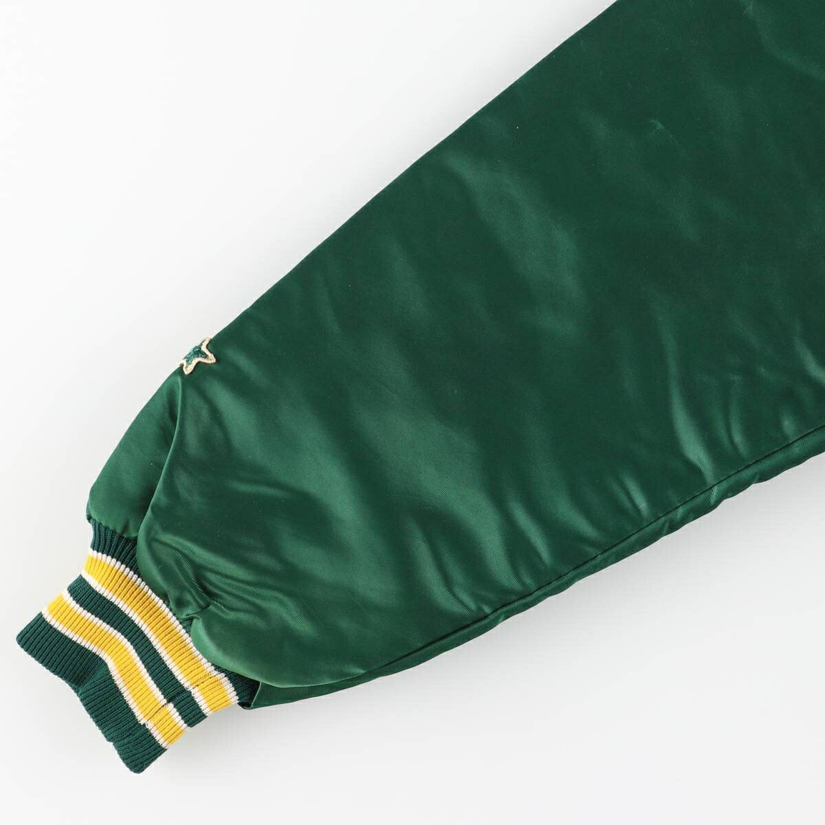 Starter/スターター MLB OAKLAND ATHLETICS オークランドアスレチックス ナイロンスタジャン アワードジャケット バーシティジャケット