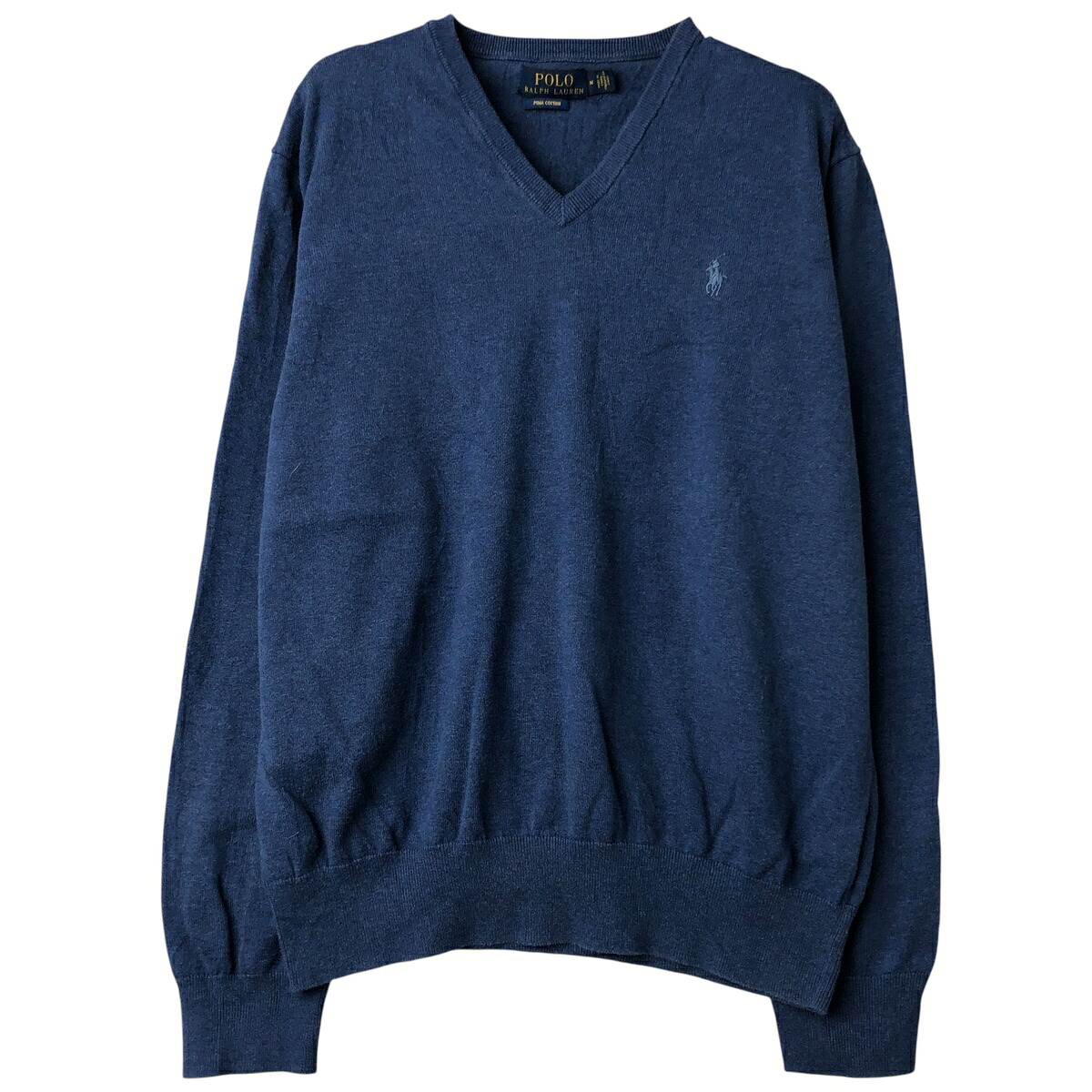 Ralph Lauren/ラルフローレン POLO RALPH LAUREN Vネック コットンニットセーター