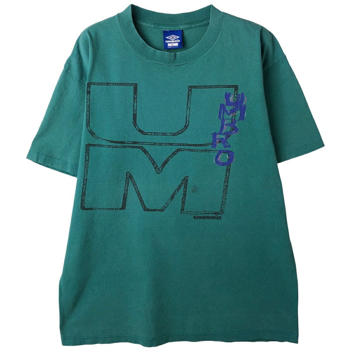 UMBRO/アンブロ ロゴプリントTシャツ