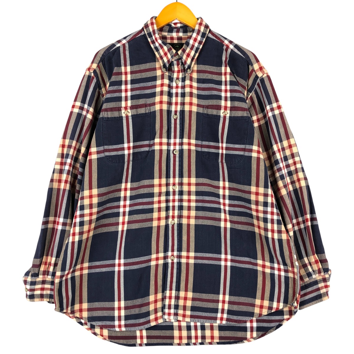 RedHead/レッドヘッド 長袖 ボタンダウン フランネルチェックシャツ