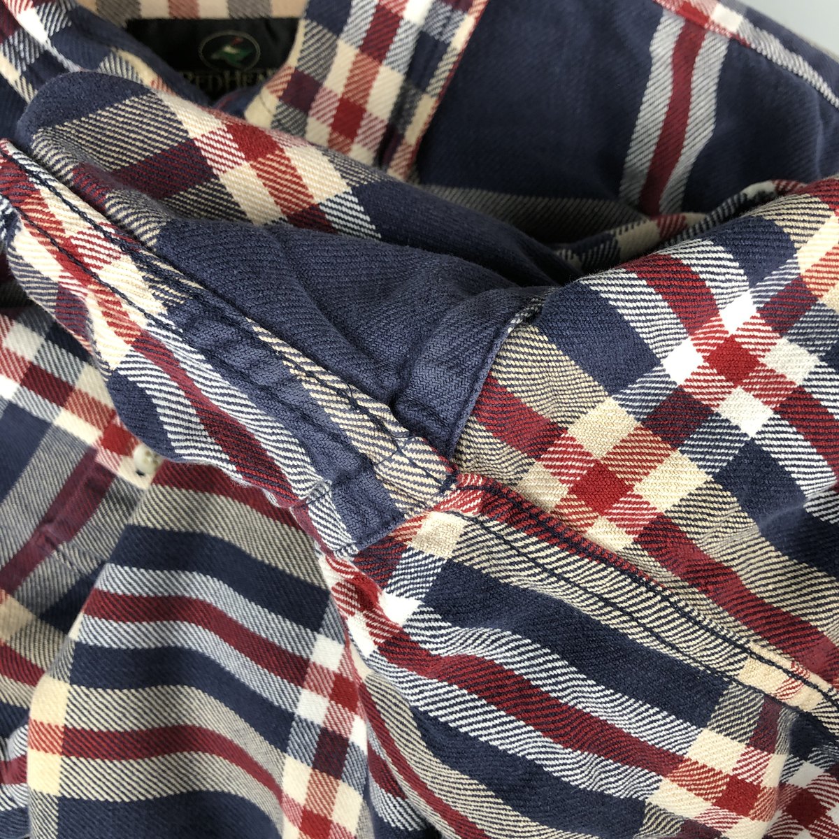 RedHead/レッドヘッド 長袖 ボタンダウン フランネルチェックシャツ