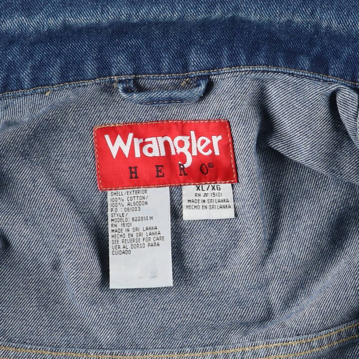 Wrangler/ラングラー HERO デニムベスト