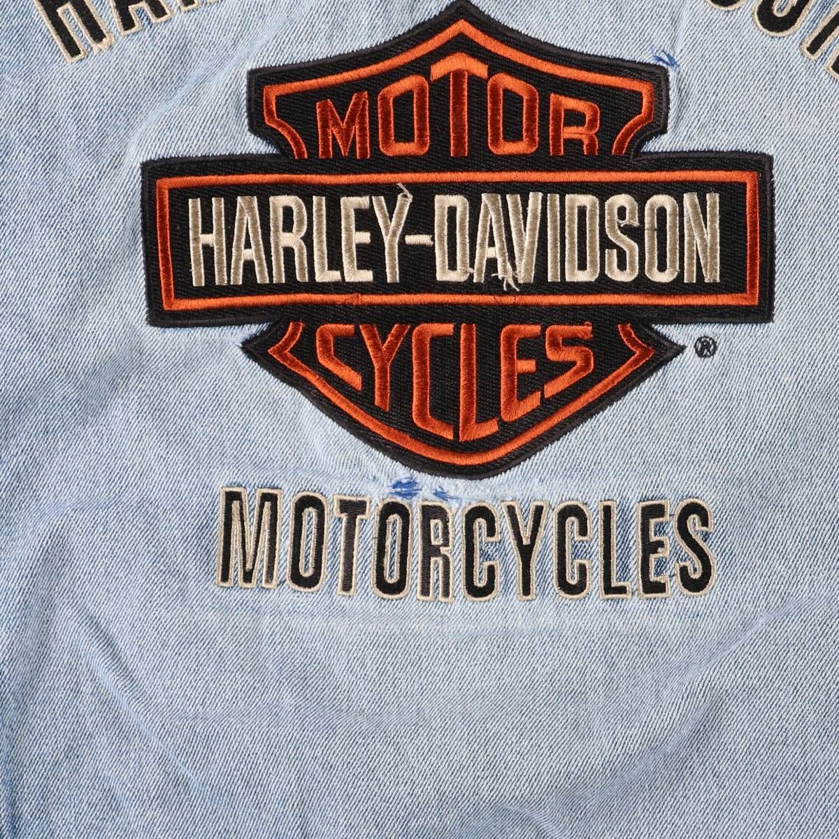 Harley-Davidson/ハーレーダビッドソン デニムベスト
