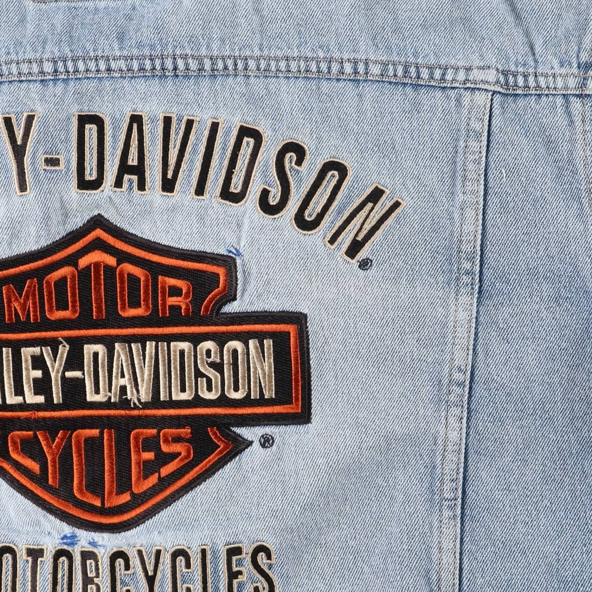 Harley-Davidson/ハーレーダビッドソン デニムベスト
