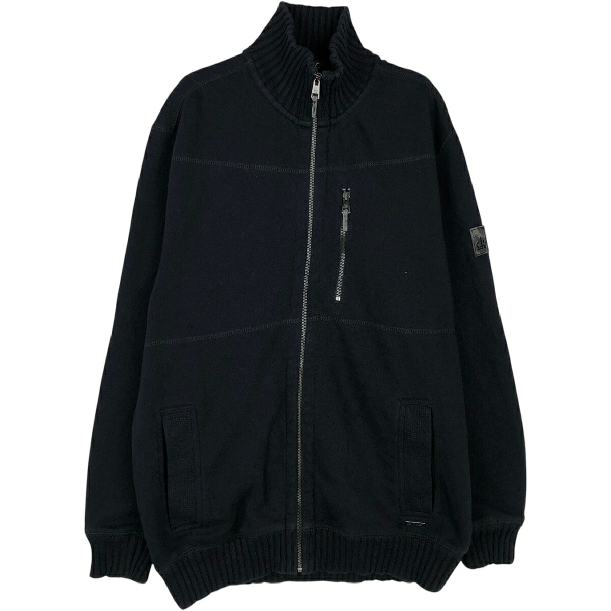 Calvin klein/カルバンクライン フルジップスウェットシャツ トレーナー